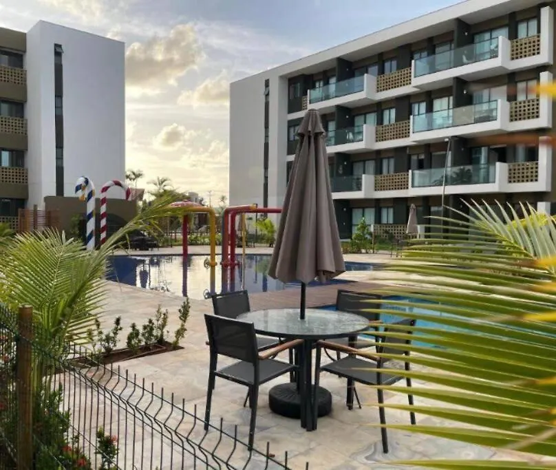 Porto De Galinhas- Flat Terreo Top Frente Piscinas- Muro Alto Порту-де-Галиньяш